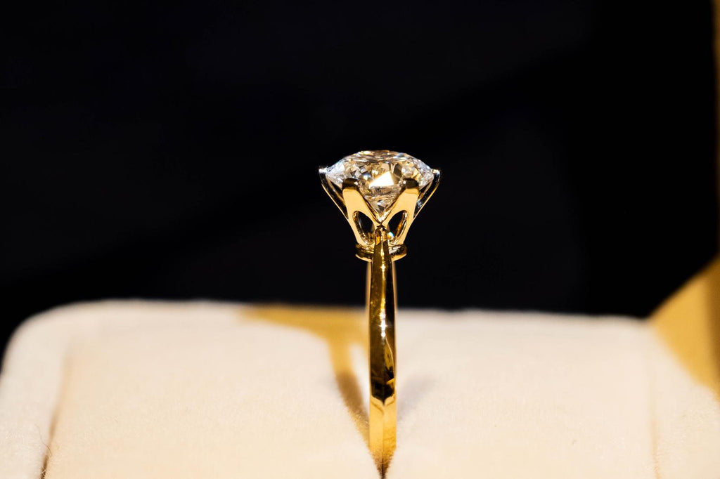 1.5 Ct. ROUND Cut Solitaire Diamond Ring Features Classic Timeless Design