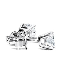 Pair of Studs With 0.5 Ct. ROUND Excellent Cut Diamonds Set In A Classic Four Prong Basket (Copy)